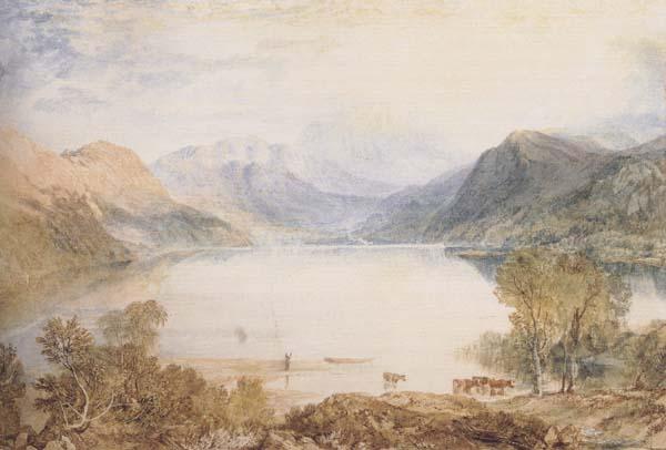 Joseph Mallord William Truner Ullswater from Gowbarrow Park Walter Fawkes Gallery(mk47) France oil painting art